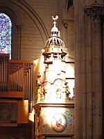 Lyon, Cathedrale Saint Jean, Horloge astronomique (2)